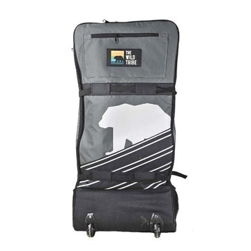 Large Capacity Inflatable Paddle Board Carrier Bag with wheels and shoulder straps - The Wild Tribe