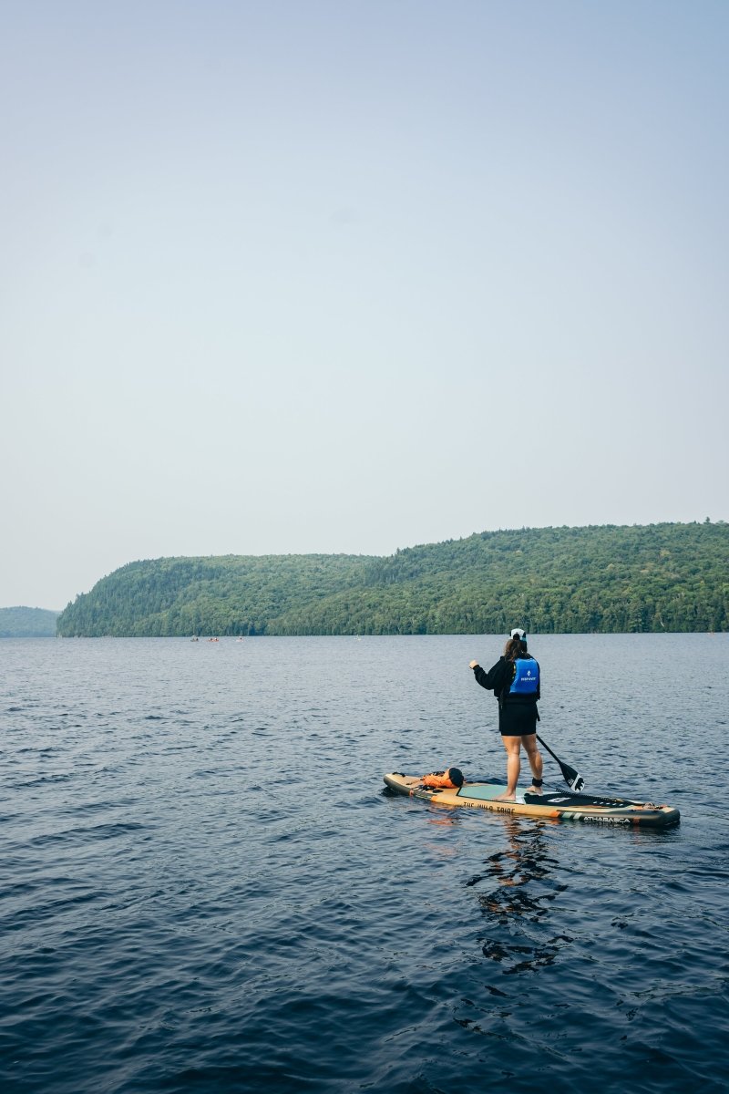 Athabasca S 12'6 Green Inflatable Paddle board - The Wild Tribe