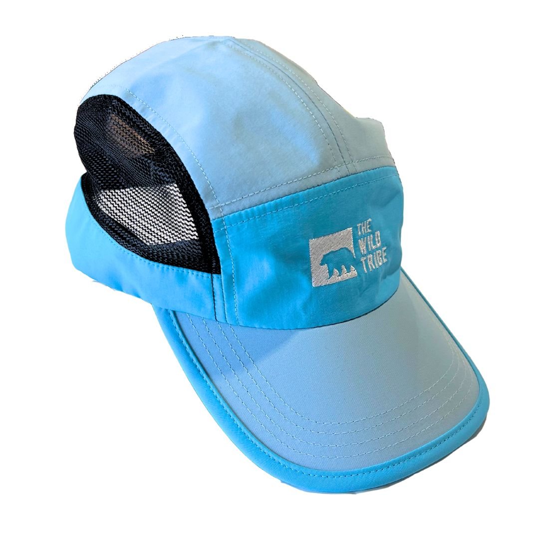 PeakCap - Athletic 5 Panel Cap - Blue - The Wild Tribe