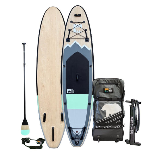 Peyto 11' Inflatable Paddle board - Carbon Paddle & 20PSI - The Wild Tribe