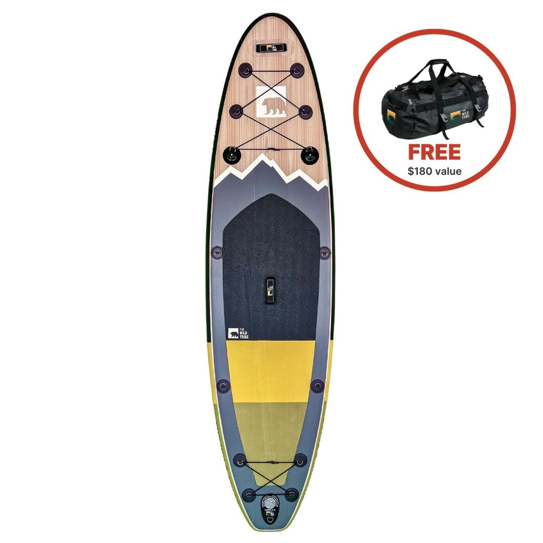 Peyto Golden 10' Inflatable Paddle board - The Wild Tribe