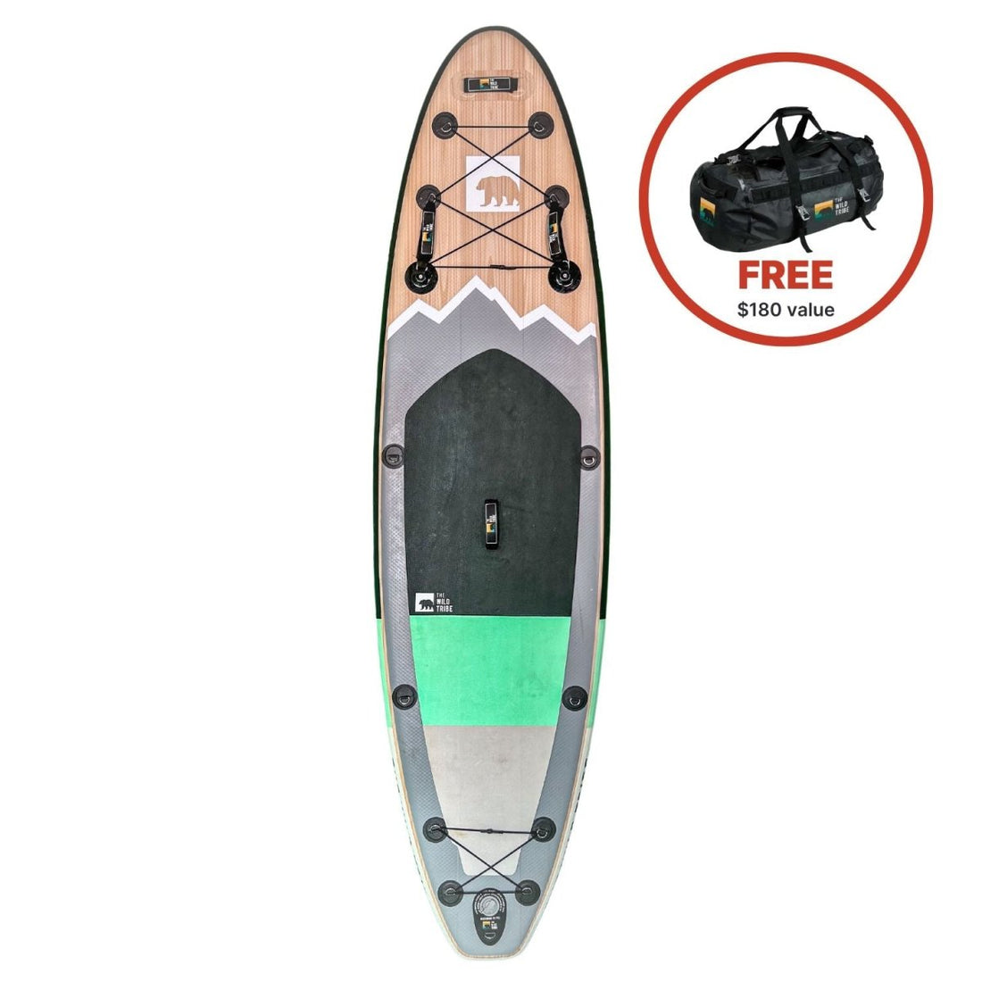 Peyto Seafoam 11' Inflatable Paddleboard - The Wild Tribe