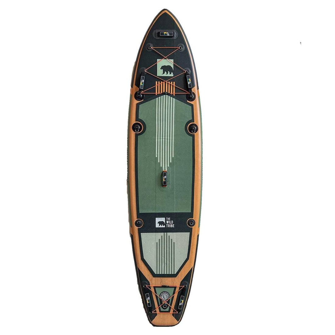 Sequoia XL 11' Green Inflatable Paddle board - The Wild Tribe