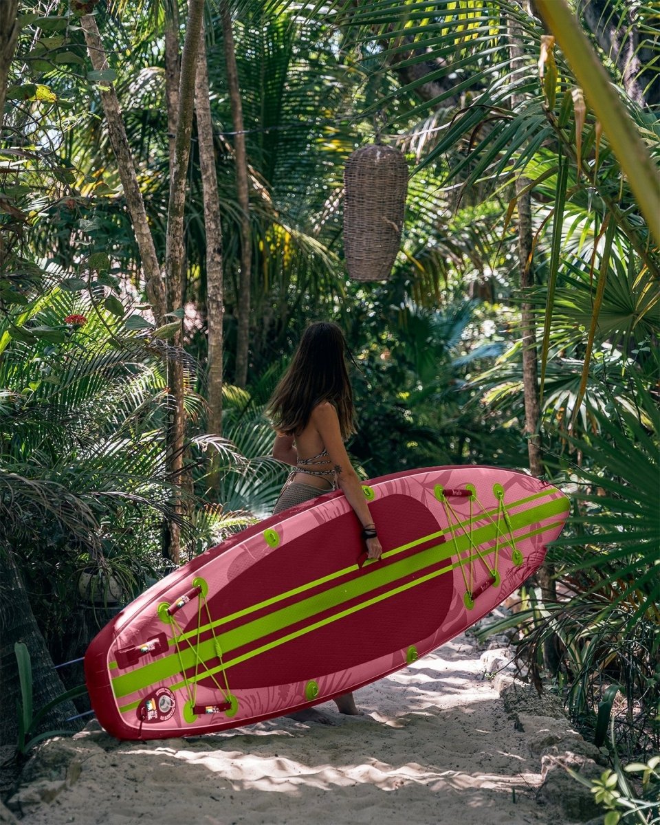 Waikiki Pink (2024) - 10'6" Premium Inflatable Paddle Board - The Wild Tribe